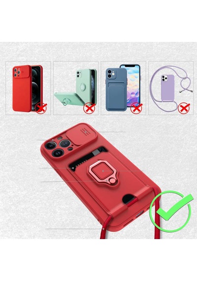 Apple Uyumlu iPhone 13 Pro Kılıf Zore Pelit Kapak Siyah