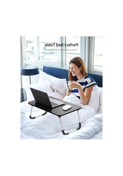 Katlanabilir Laptop Sehpası, Düz Yüzey İle Çok Amaçlı Kullanım