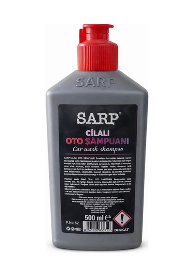 Sarp Cilalı Araba Şampuanı Konsantre Araç Yıkama Şampuanı