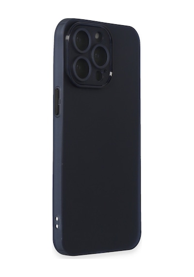 Apple iPhone  Uyumlu,  15 Pro Max Kılıf Puma Silikon - Lacivert