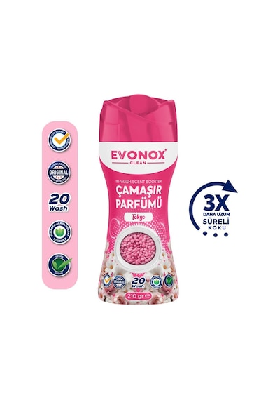Evonox Clean Granül Çamaşır Parfümü & Çamaşır Yumuşatıcı Tokyo 210 Gr Tekli