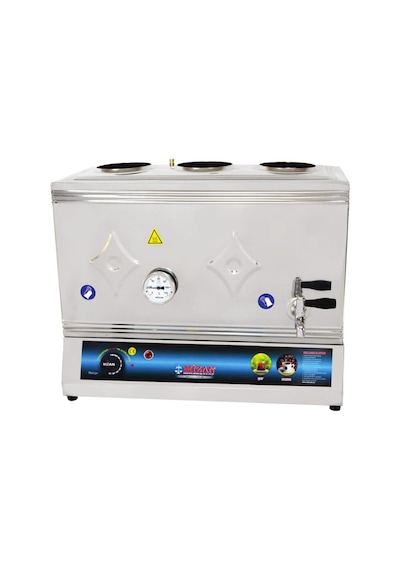 Mizan 60 Lık Elektrikli 40 Litre 3 Demlikli Çay Kazanı