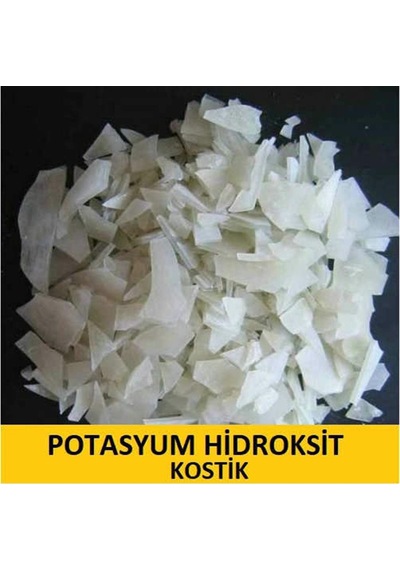 Potasyum Hidroksit Kostik (1 KG) Leonarditten Humik Asit Için