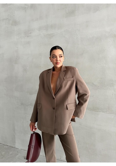 Kahve Washington Blazer Ceket Kahve