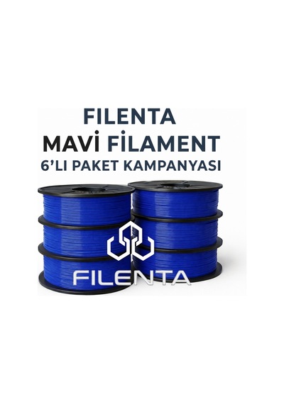 Mavi Petg Filmanet 6'lı Set