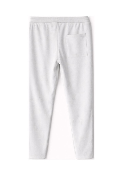 Vamos Fitilli Baggy Fit Pantolon Beyaz
