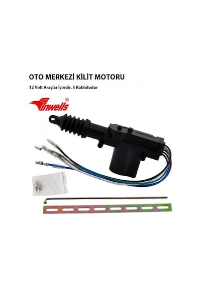12 Volt Oto Merkezi Kilit Motoru 5 Kablolu (312450986)