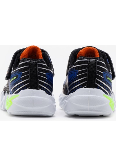 Skechers Flex - Glow Bolt Küçük Erkek Çocuk Siyah Işıklı Spor Ayakkabı 400138n Bkbl Siyah