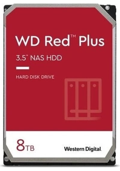 Wd Red 3,5 8tb 256mb 7200rpm Wd80efbx