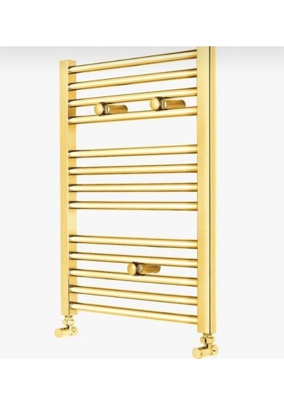 İsaoğlu Yapı Gold Havlupan Gold Radyatör Altın Havlupan 50 70 Vanalar Dahil Komple Set Banyo Radyatör