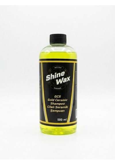 Shine Wax Gcs Gold Ceramic Shampoo Gold Sermaik Şampuan 500 Ml