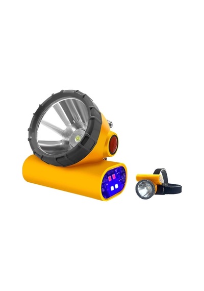 Exprof Explosion-proof Ma Ex 100w Şarjlı Baret Feneri Çok Renkli