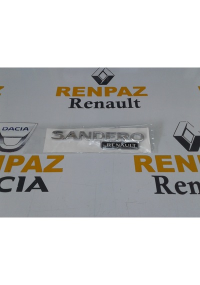 Dacia Sandero Bagaj Sandero By Renault Yazısı 8200560866