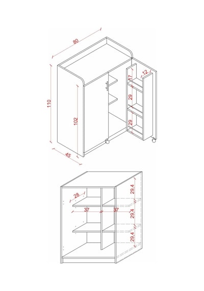 Lüks 2 Kapılı Çok Amaçlı Kiler Dolabı %100 MDF Erzak Organizer Dolabı MK08 Lüks 2 Kapılı Çok Amaçlı Kiler Dolabı %100 MDF Erzak Organizer Dolabı MK08