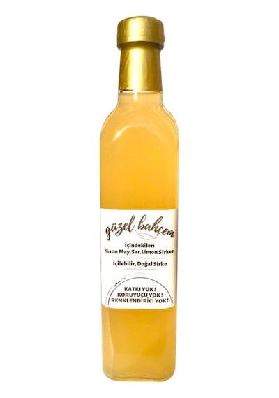 Güzel Bahçem Sarımsaklı Maydonozlu Limon Sirkesi 500 ML