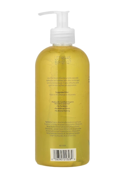 Soothing And Moisturizing Cream With 99% Aloe Vera, 16 Oz 454 G