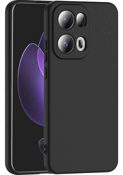 Oppo Reno 13 Pro Kılıf Zore Mara Lansman Kapak Siyah