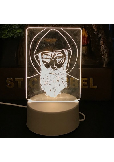 Usb Kablolu Işıklı Kendiliğinden Beyaz Kalemli-silgili Kreatif 3d