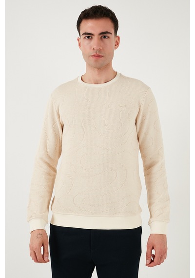 U.S. Polo Assn. U.s. Polo Assn Erkek Sweat G081sz0822239321 Krem Krem