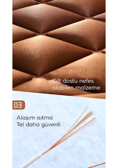 Coofbe Tüm Araçlara Uyumlu 12w Araç Koltuk Isıtma Minderi Araç Koltuk Koruyucu Oto Isıtıcı Minder