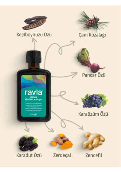 Ravla Atomix Bitkisel Karışım - 330g