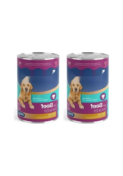 Dana Etli Parça Yetişkin Köpek Pate Konservesi 395 Gr 2li Paket 100 G