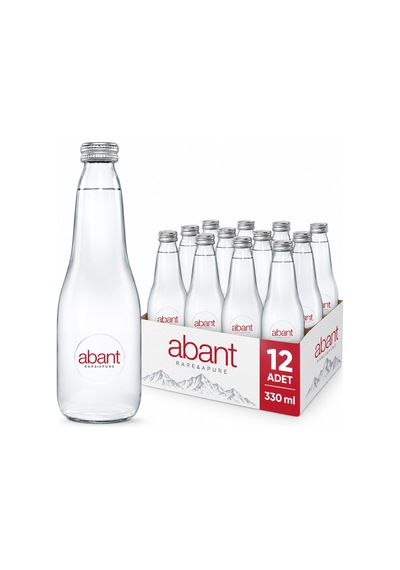 Doğal Kaynak Suyu Cam Şişe 330 Ml X 12