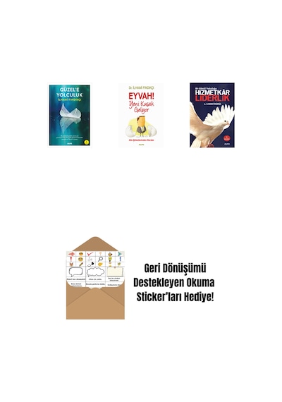 Güzel'e Yolculuk + Eyvah Yeni Kuşak Geliyor + Hizmetkâr Liderlik + Okuma Sticker'ları