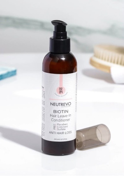 Neutrevo Professional No:4 Biotin Serisi Dökülme Karşıtı Durulanmayan Saç Bakım Kremi 200 Ml