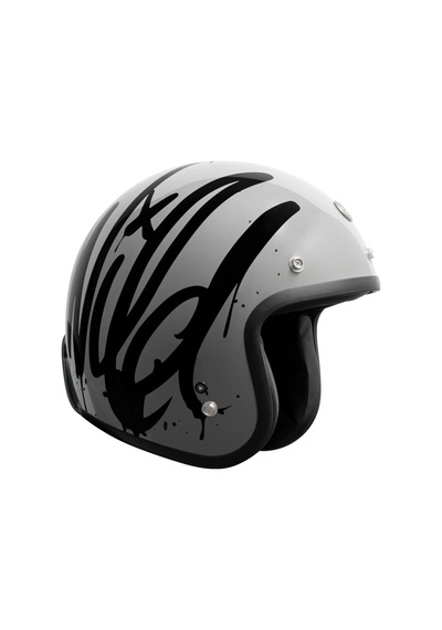 Torc T-50 Del Mar Wild One Açık Motosiklet Kaskı Gri Siyah