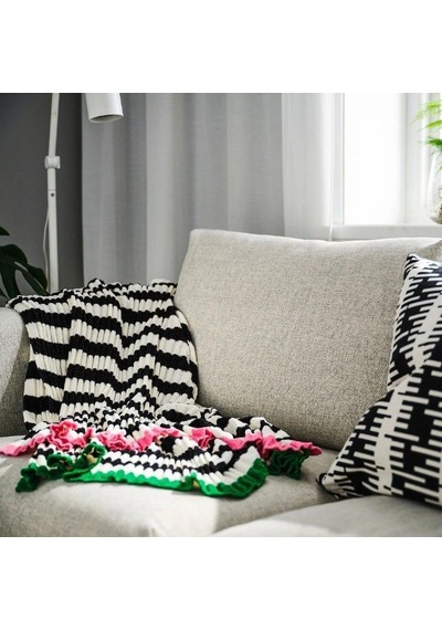 Ikea Mossmott Polar Koltuk Örtüsü Tek Kişilik 130 X 170 Cm Çok Renkli