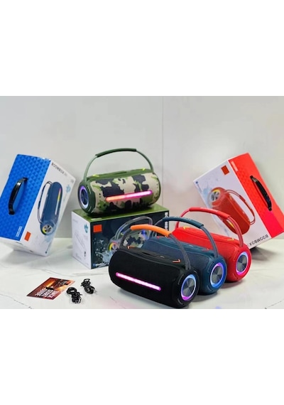 Torima Booms Box 360 Taşınabilir Rgb Ledli Bluetooth Hoparlör