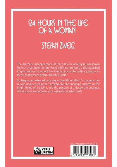 24 Hours In The Life Of A Woman - Stefan Zweig (Stage-5) Maviçatı