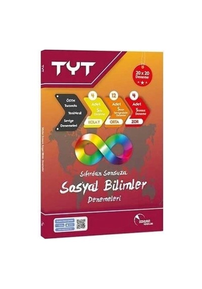 Doktrin Yayınları Tyt Sosyal Bilimler Sıfırdan Sonsuza 20x20 Deneme