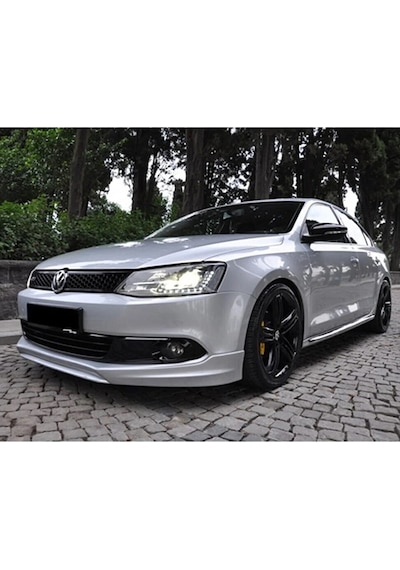 Volkswagen Jetta 2010-2014 Uyumlu Ön Tampon Eki Boyasız Plastik
