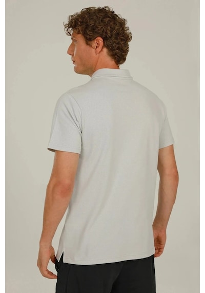 Lumberjack Erkek Basic Polo Yaka T-shirt Ct953 Gri/grey 13s43ct95 Gri