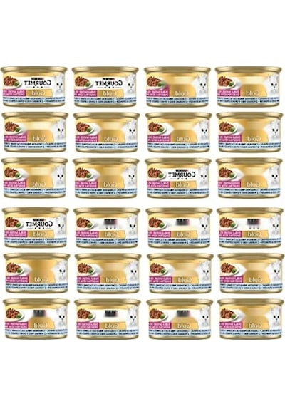Okyanus Balığı & Sebzeli Yaş Kedi Maması, 24 X 85 Gr