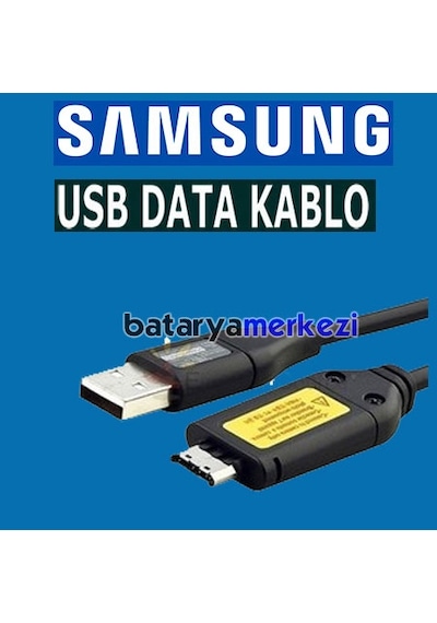Samsung Uyumlu Fotoğraf Makinası Kablosu C3 C7 SUC C7 SUC C3 PL55 WB5000
