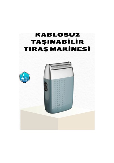 Mey İthalat Şarjlı Kuru Kullanım Tıraş Makinesi Kablosuz, Taşınabilir