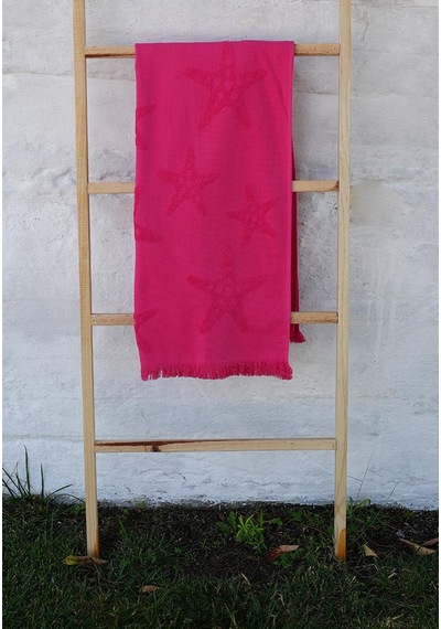 70x140 Cm Jakarlı Desenli Modern Tasarım Unisex Plaj Havlusu Baveno Desen001