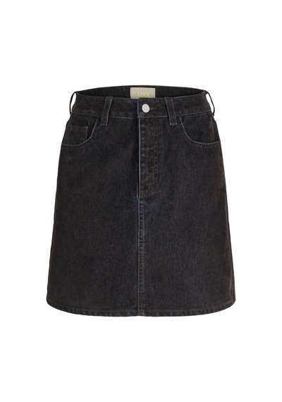 Jack & Jones Kadin Denim Mini Etek - Mia - 12283032 Brown Denim