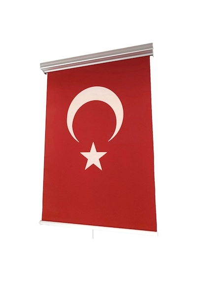 Türk Bayrağı Stor Perde 50 Lik 70 Lik 100 Luk Türk Bayrağı Stor Perde 50 Lik 70 Lik 100 Luk