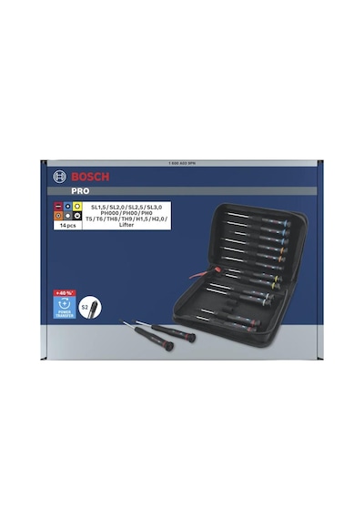 Bosch Tornavida Seti 14 Parça