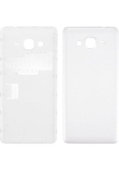 Galaxy Uyumlu Grand Prime / G530 İçin Arka Kapak Beyaz Beyaz