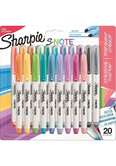 Sharpie Snote Kreatif Blisterli 20'I Markör 2139179
