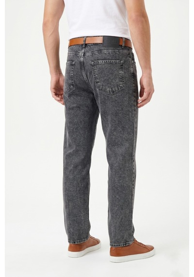 Dynamo Erkek Baggy Jeans Pantolon Bgl-st05448 Füme