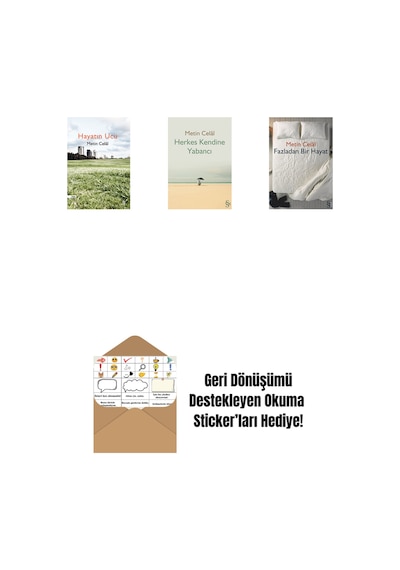 Hayatın Ucu + Herkes Kendine Yabancı + Fazladan Bir Hayat + Okuma Sticker'ları