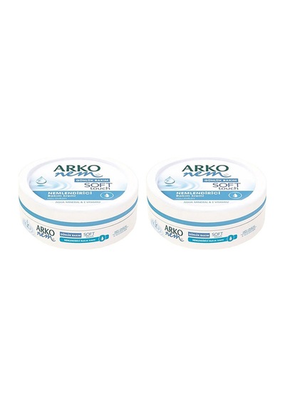 Arko Soft Touch Nemlendirici Bakım Kremi 2 x 100 ML