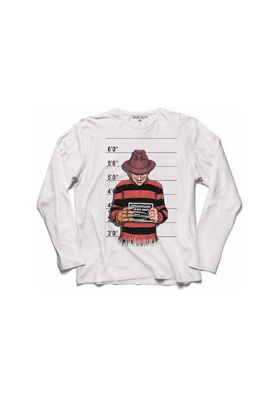 Freddy Krueger Olağan Şüpheliler Uzun Kollu Tişört (518439100)