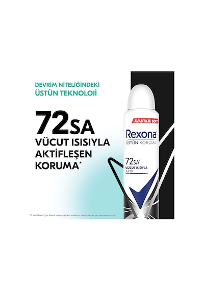 3 Adet Rexona Black & White Deodorant 200 Ml